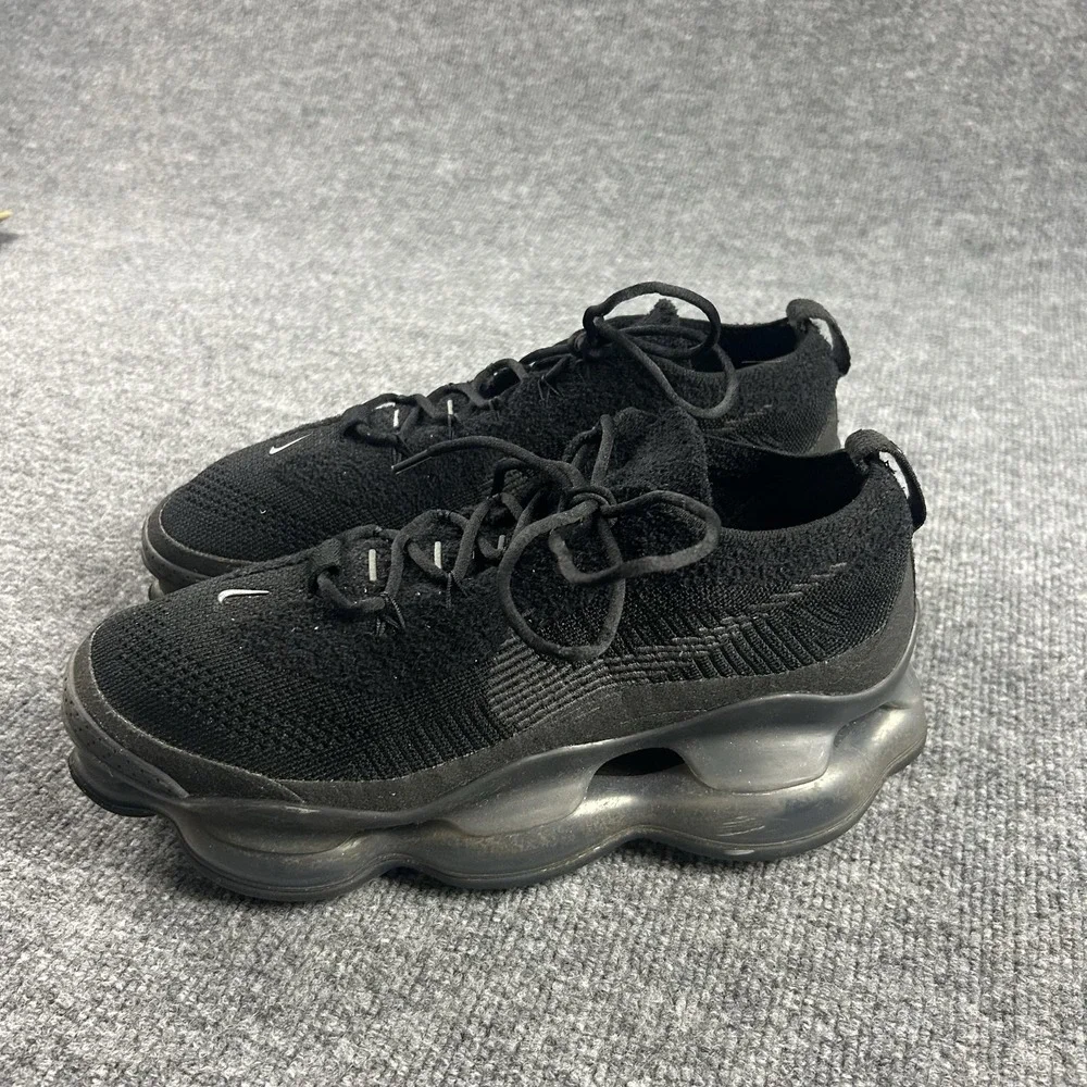 Nike Air Max Scorpion Flyknit Shoes Mens Size 11 Black Running DJ4701-003
